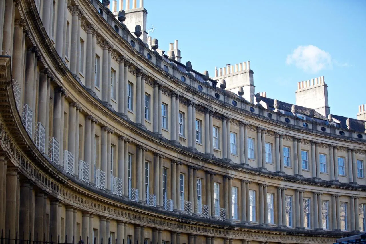 a building with many windows on the side of it at The Z Hotel Bath in Bath